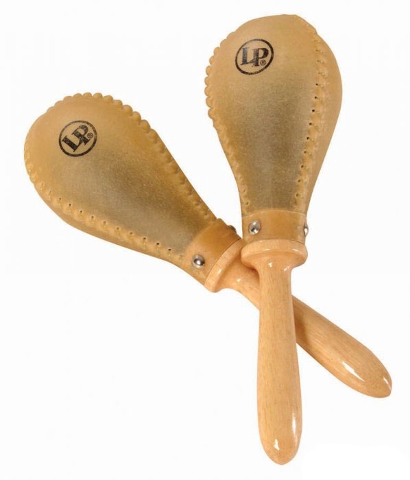 LP Salsa Rawhide Maracas (LP393-RH)